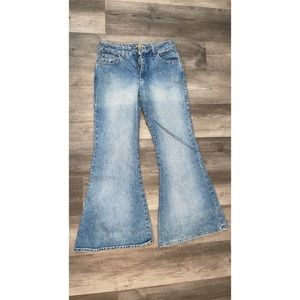 Bell bottom jeans
